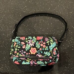 Vera Bradley Floral Black Women's Bag